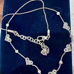 Brighton Elegant Silver Heart Necklace